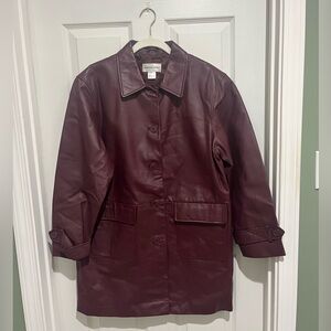 Newport News Genuine Leather Jacket